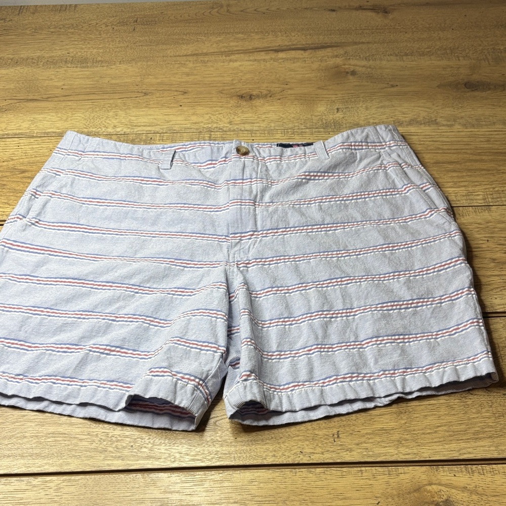 Men’s Vineyard Vines Textured The Island Shorts Size 38